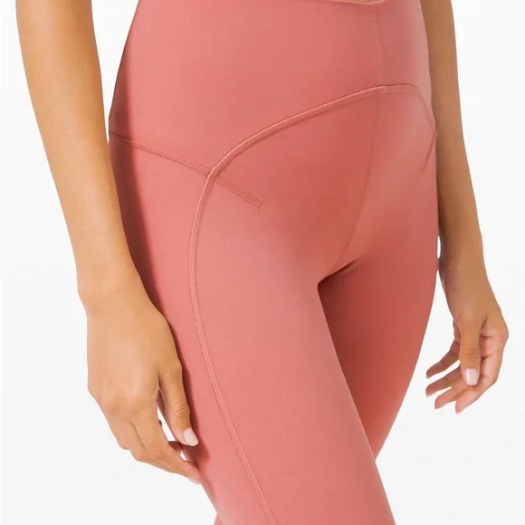 lululemon athletica Rosewood High-Rise Leggings with Cutout Detail - Picture 2 of 3